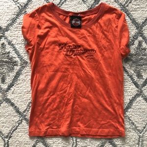 Harley Davidson crop top